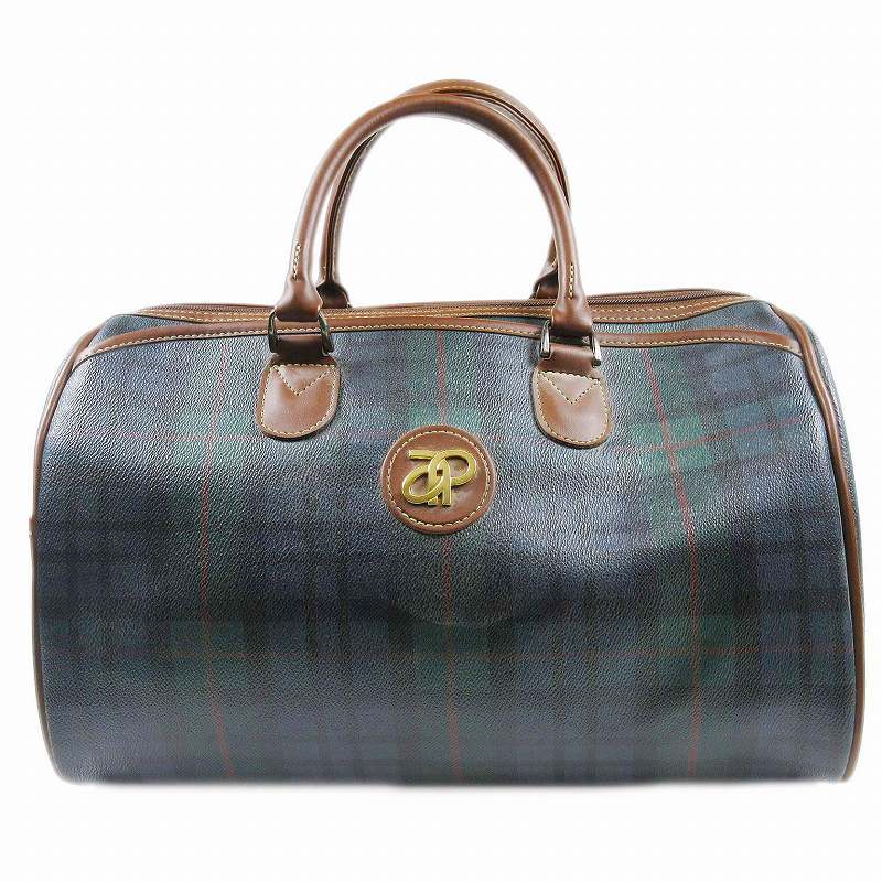 アーノルドパーマー Arnold Palmer Produced By Ace チェック ボストンバッグ 旅行 鞄 ロゴ 緑 グリーン 茶 ブラウン メンズ レディース 2 8 012 ベクトルパーク