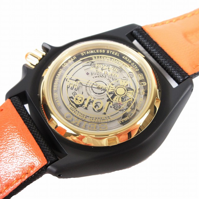 未使用品 2019年 セイコー × ジョジョの奇妙な冒険 黄金の風 SEIKO × JoJo’s Bizarre Adventure Golden Wind 1,000本 限定 ナランチャ ギルガ モデル 5SPORTS Sence Style 腕時計 自動巻き 機械式 カレンダー レザーバンド