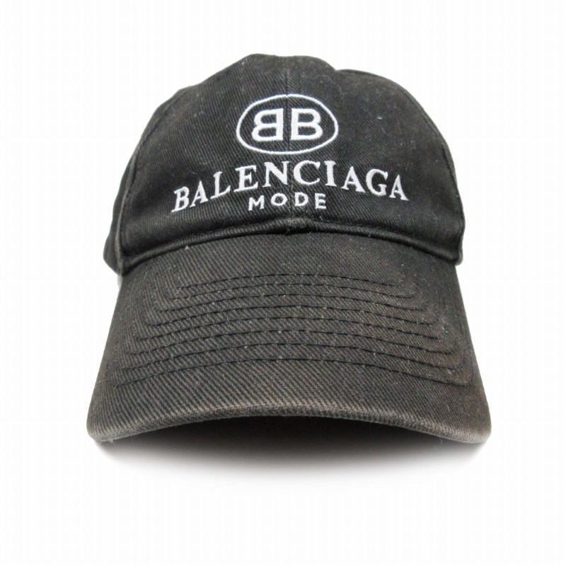 BALENCIAGA MODE バレンシアガモード BB ロゴキャップ