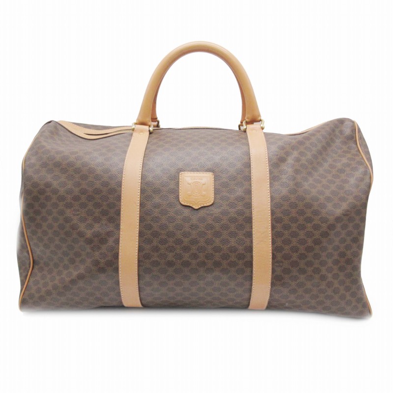 セリーヌ CELINE ヴィンテージ オールド M11 マカダム ボストンバッグ 