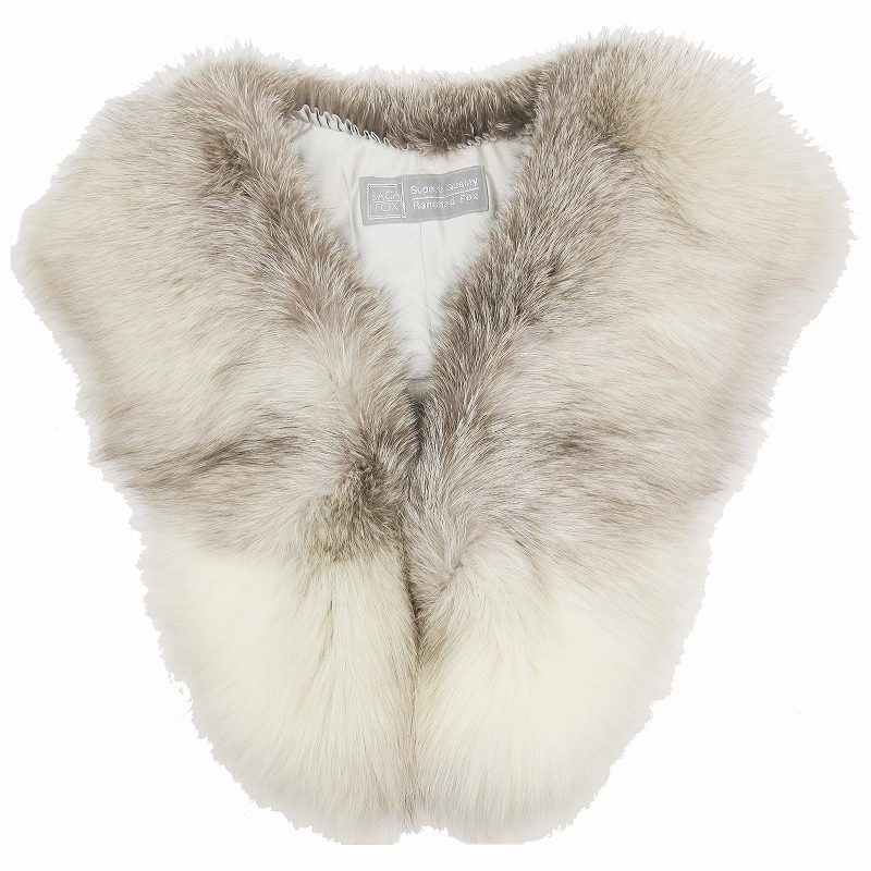 サガフォックス リアルファー TRIM BESATZショール 22け342 小物 