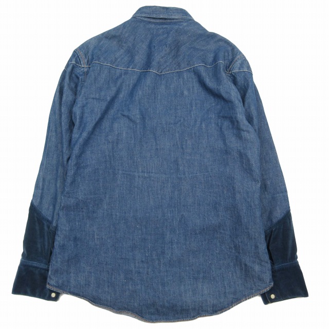 13AW ビズビム VISVIM SS FOUR CORNERS SHIRT コットン × リネン 