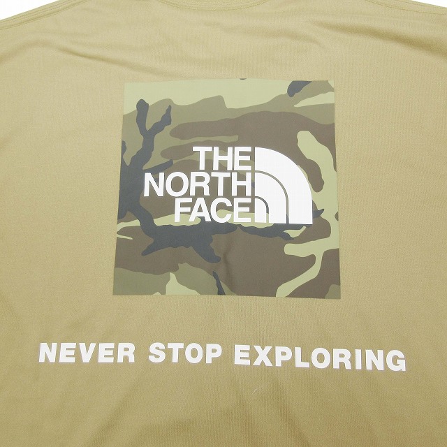 極美品 ザノースフェイス THE NORTH FACE Square Camouflage Tee 