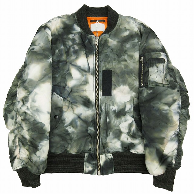 未使用品 22AW シュガーヒル SUGARHILL POUR CAMO MA-1 注染 カモフラ 