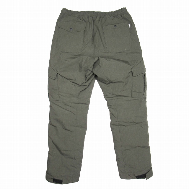 美品 ナンガ NANGA TAKIBI DOWN PANTS タキビダウンパンツ カーゴ 