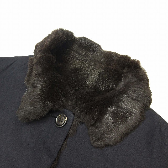 美品 チヴィディーニ CIVIDINI シルク ラビットファー ジャケット 