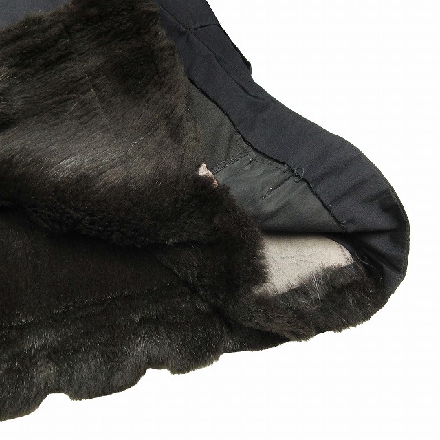 美品 チヴィディーニ CIVIDINI シルク ラビットファー ジャケット 