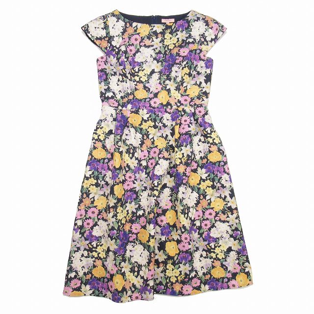 極美品 22aw トッカ TOCCA MIRAGE ミラージュ ドレス ワンピース 花柄 