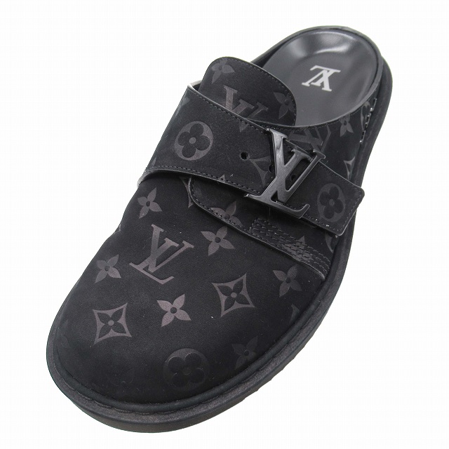 美品 23ss ルイヴィトン LOUIS VUITTON LV イージーライン ミュール 