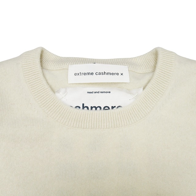 極美品 エクストリームカシミヤ extreme cashmere n゜64 tshirt ニット  