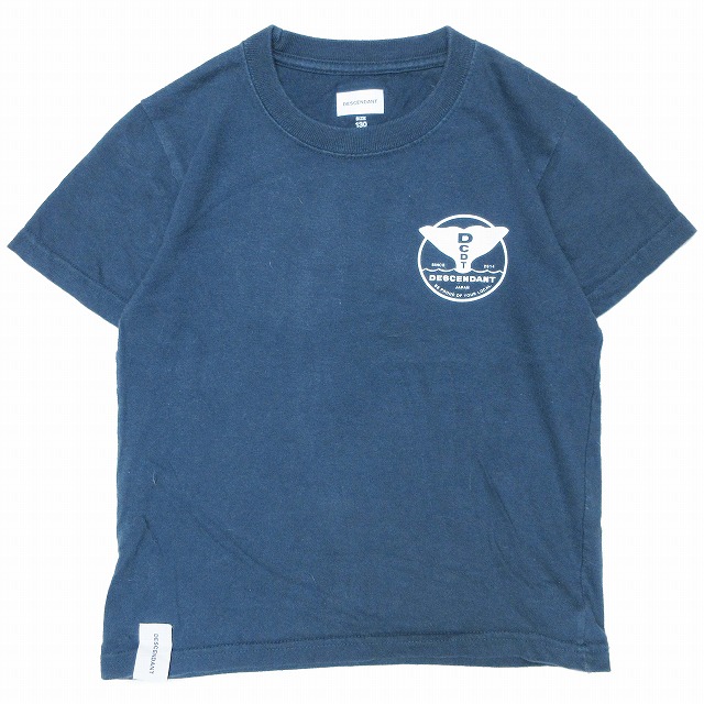 23SS ディセンダント DESCENDANT 子供服 FLUKE UP SS バックプリント T  