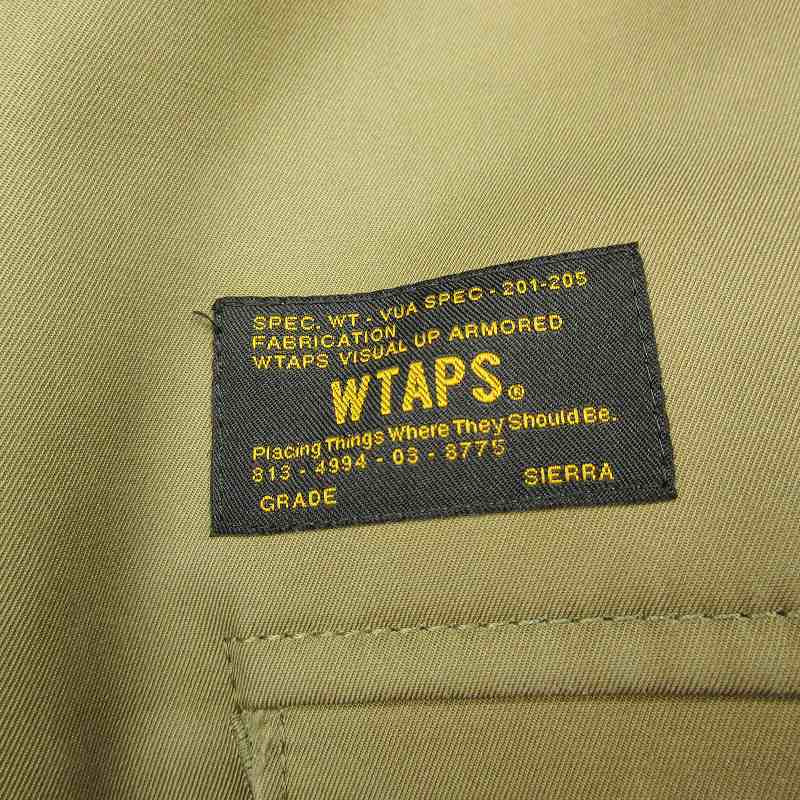 11SS ダブルタップス WTAPS WHO DARES WINS M-65 JACKET.COTTON 