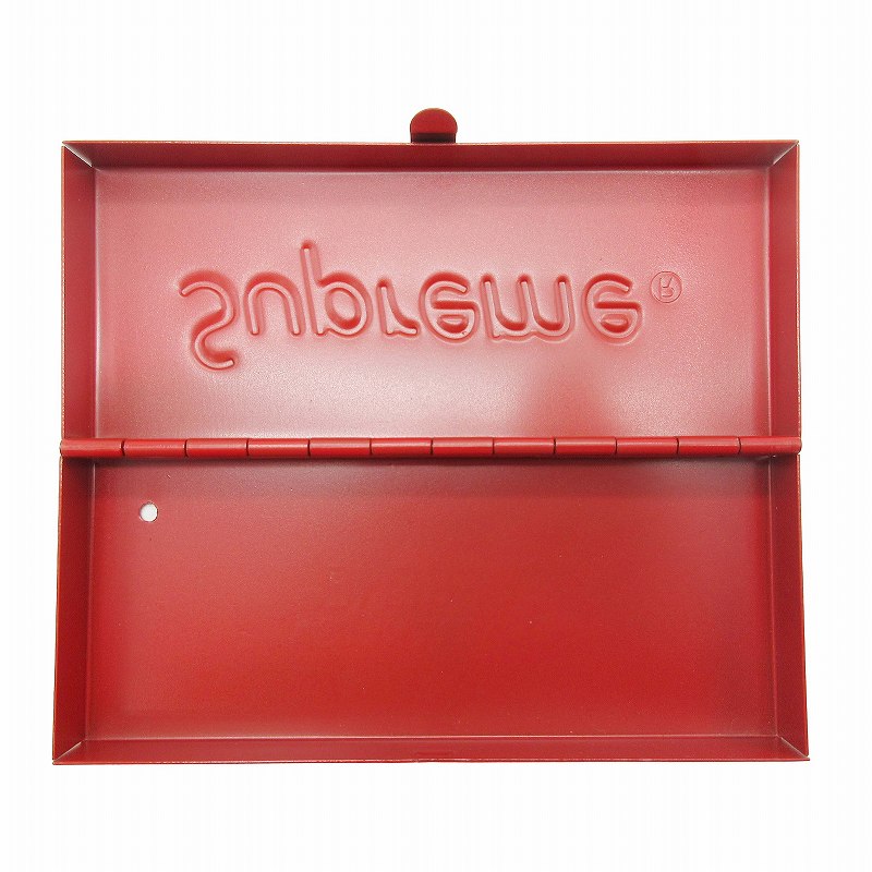 Supreme 収納ケース 赤 美品 09AW シュプリーム SUPREME Mini Tool Box