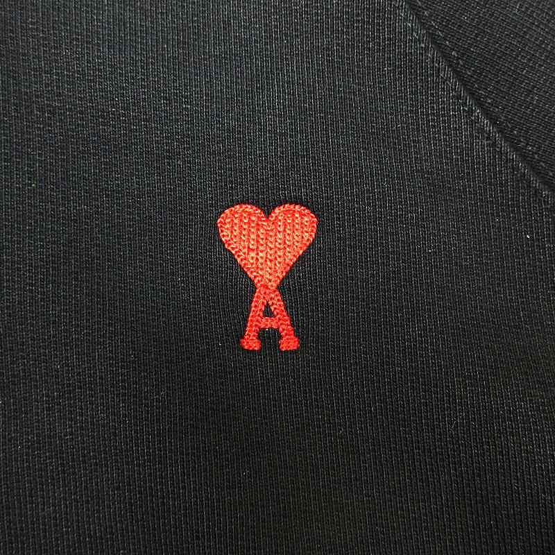 美品 アミ パリス AMI PARIS AMI DE COEUR ボクシーフィット  