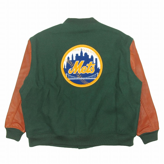 極美品 21AW アップルバム APPLEBUM × MLB NY Mets ニューヨークメッツ 