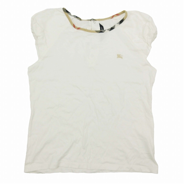 BURBERRY LONDON  キッズ 半袖シャツ パフスリーブ ノバチェック BURBERRY KIDS バーバリー キッズ シャツ 8078247