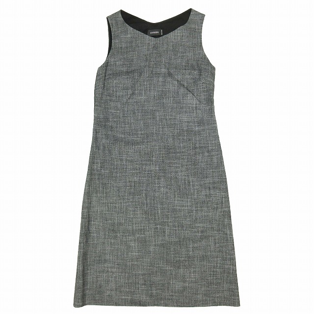 美品 チヴィディーニ CIVIDINI シルク × ウール混 ノースリーブ V 