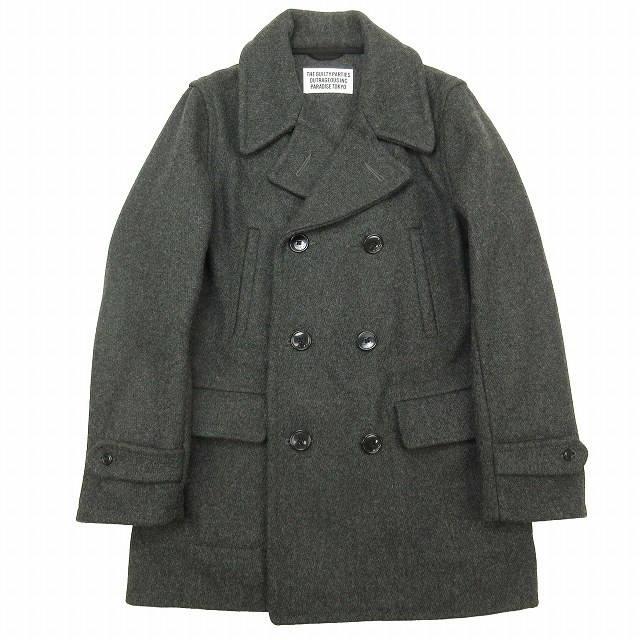 【極美品】 WACKO MARIA ウールコート 極美品】 WACKO MARIA ウールコート