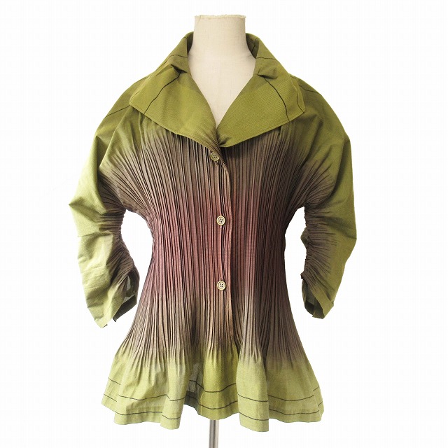 美品 07aw イッセイミヤケ フェット ISSEY MIYAKE FETE プリーツ 