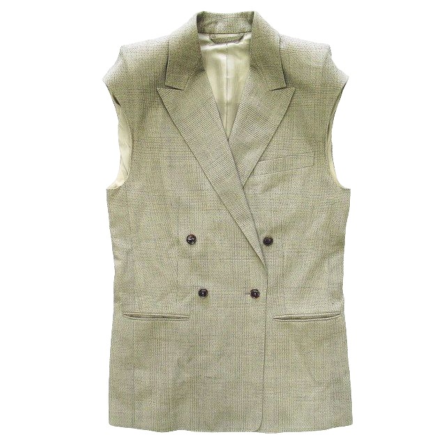 21ss フォトコピュー PHOTOCOPIEU SANDRA ジレ ベスト ダブル  