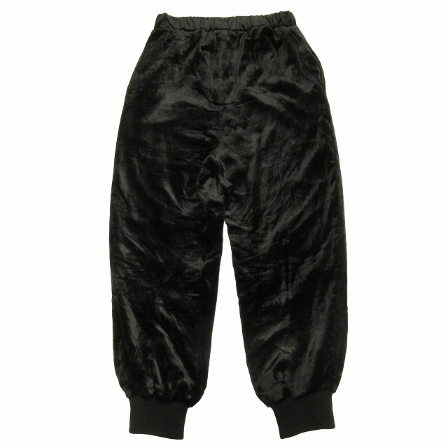 22AW ペレック pelleq ベルベット イージー ジョガー パンツ シルク 