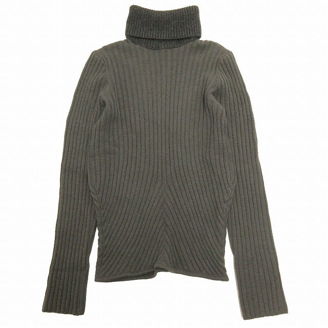 EMPORIO ARMANI アルパカウールタートルネックニットセーター