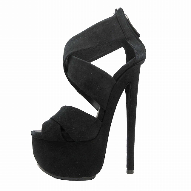 美品 ジュゼッペザノッティデザイン GIUSEPPE ZANOTTI DESIGN スエード 