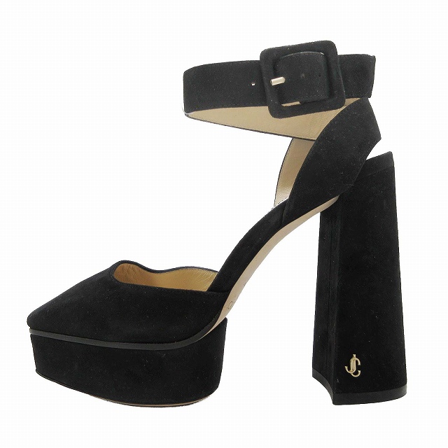 ジミーチュウ ミュール 36 レディース - 黒