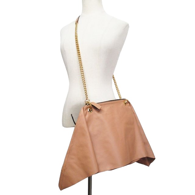 【美品】シャルルエシャルリュス　オールレザー 2way バッグ　ハンド　ポーチ Charles et Charlus / シャルル・エ・シャルリュス TOILETTE