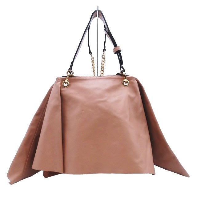 美品 CO|TE コート FOULARD BAG フラール バッグ 2WAY レザー