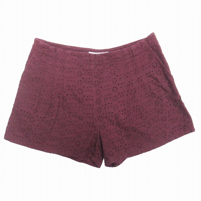 ポール&ジョー シスター PAUL&JOE SISTER 綿レース ショートパンツ  