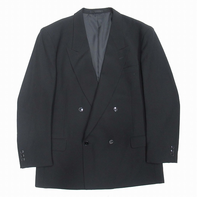 LOST特注【vintage】セットアップ ダブルスーツ ブラック モード 0aef7353ed38ca82df178aac2b5e53