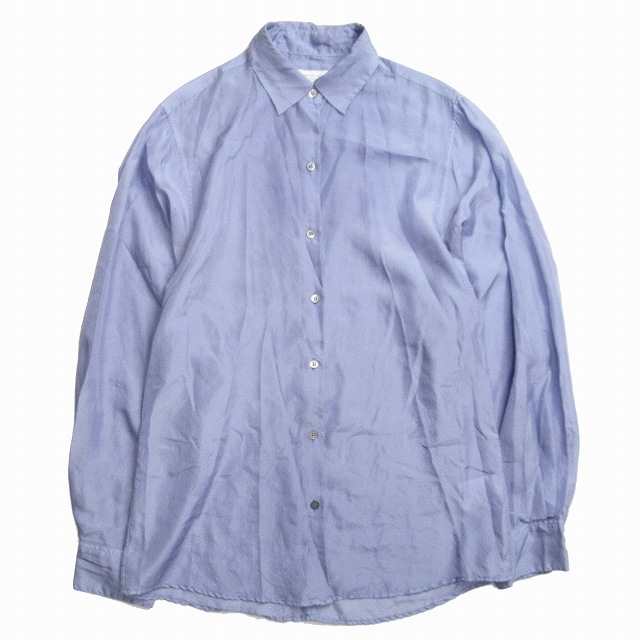 ドリスヴァンノッテン DRIES VAN NOTEN シルクサテン シャツ オーバー  