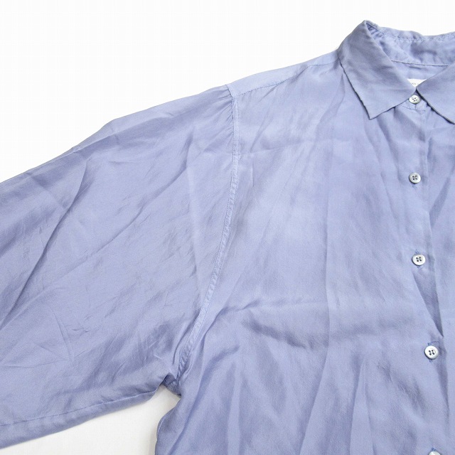 ドリスヴァンノッテン DRIES VAN NOTEN シルクサテン シャツ オーバー 