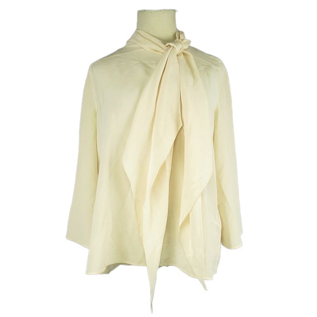 HERMES エルメスブラウスシルクトップス