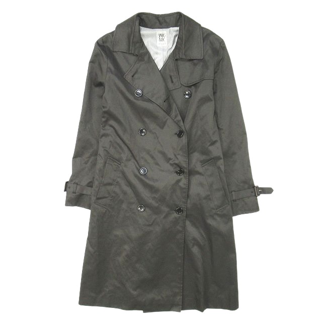 ミッシェルクラン MICHEL KLEIN トレンチコート ジャケット ミディ丈 