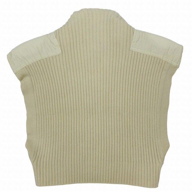 フミカウチダクロップド丈ニット