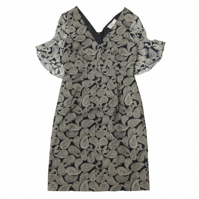 美品 イントレンド マックスマーラ INTREND MAX MARA ペイズリー柄 