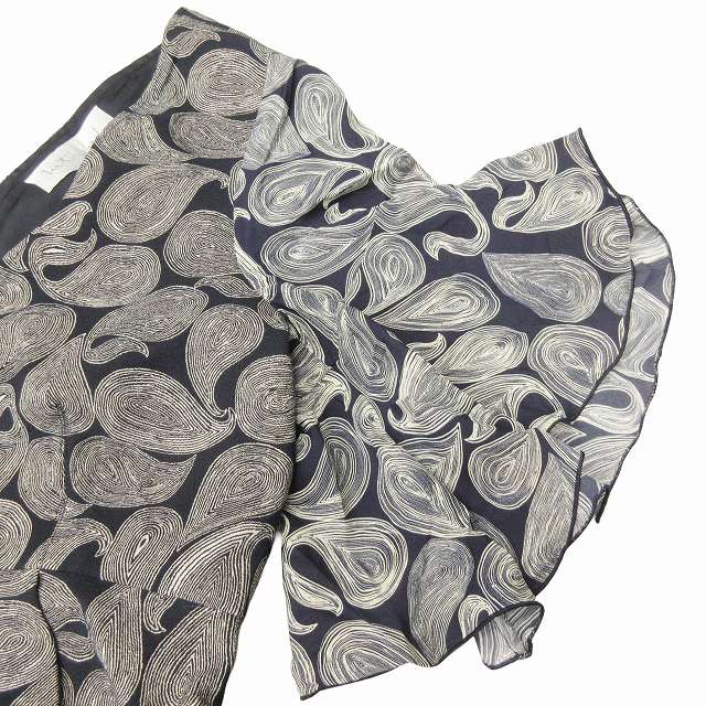 美品 イントレンド マックスマーラ INTREND MAX MARA ペイズリー柄 