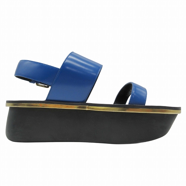 【MARNI】関税込☆レザー プラットフォーム 厚底 サンダル MARNI プラットフォーム厚底サンダル
