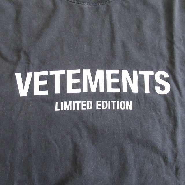 極美品 23ss ヴェトモン ベトモン VETEMENTS LOGO LIMITED