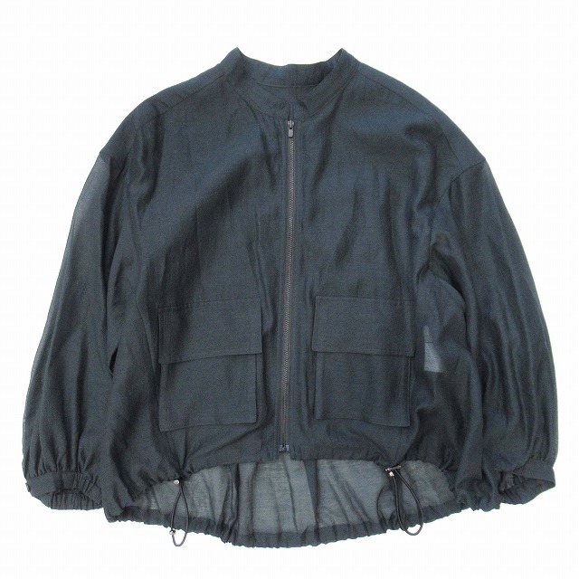 24SS】グレースコンチネンタル シアードレープブルゾン 美品