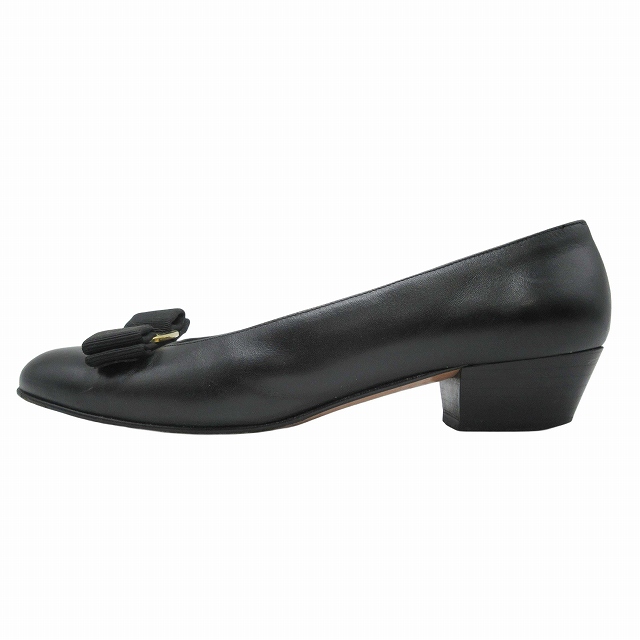 美品 サルヴァトーレフェラガモ Salvatore Ferragamo ヴァラ リボン 
