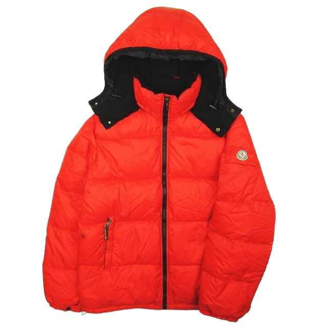 MONCLER モンクレール ヴィンテージ ダウンジャケット レッド サイズ1 