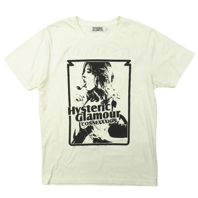 ヒステリックグラマー HYSTERIC GLAMOUR ガールプリント ロゴ Tシャツ 