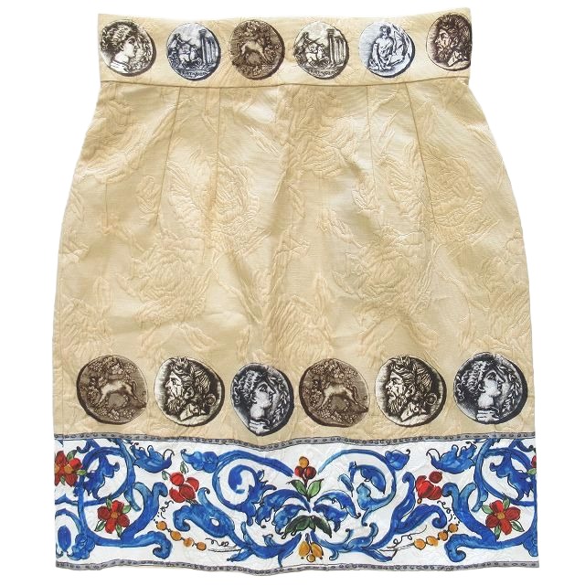 未使用品 14ss ドルチェ&ガッバーナ ドルガバ DOLCE&GABBANA コイン 