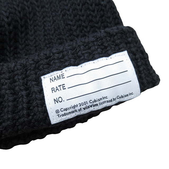 VISVIM KNIT BEANIE ニットキャップ ニット帽 16ss ビズビム VISVIM KNIT BEANIE ニット ビーニー ワッチ