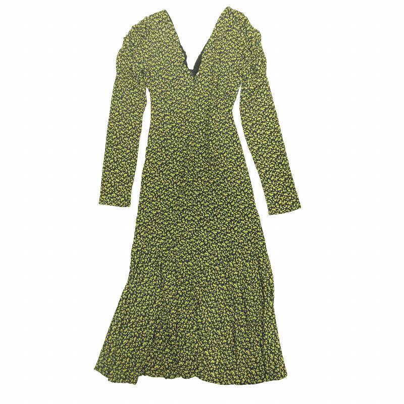 eimy istoire カットドッキングフリルチュールワンピース 36サイズ