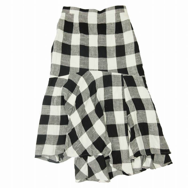 未使用品 18SS フレイアイディー FRAY I.D アシメ マーメイド スカート  