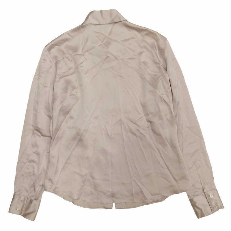 95年製 90s グッチ GUCCI ヴィンテージ シルク100％ シャツ ブラウス 